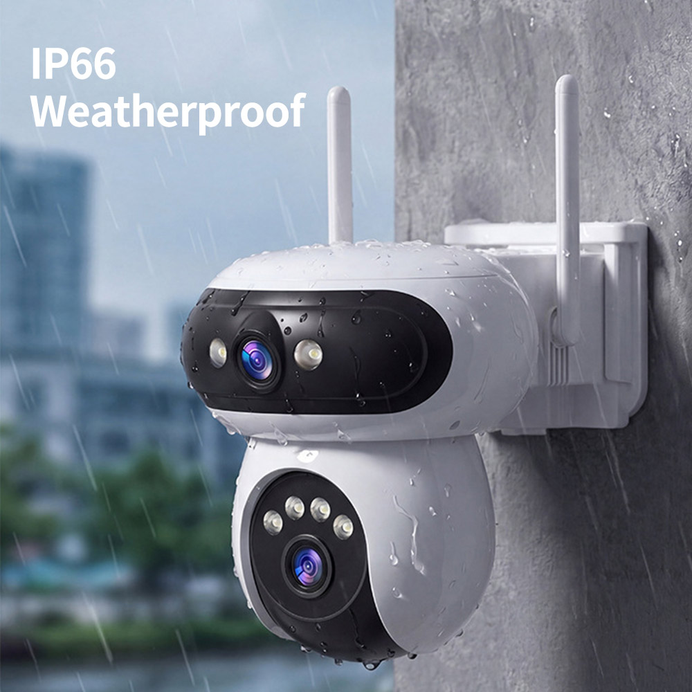 Black Light Full-Color Night Vision Camera, Dual-Lens 360° PTZ WiFi Security Camera: Wireless Dual-Lens PTZ Camera, Pan/Tilt Camera, PTZ Secur Surveillan, Premium Night Vision Surveillance for Villa, Factories, Warehouses, Parking lots Black Light Full-Color Night Vision Camera, Dual-Lens 360° PTZ WiFi Security Camera: Wireless Dual-Lens PTZ Camera, Pan/Tilt Camera, PTZ Secur Surveillan, Premium Night Vision Surveillance for Villa, Factories, Warehouses, Parking lots
