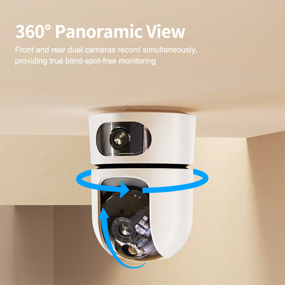 Dual-Lens Indoor WiFi PTZ Camera: Smart Dual-Lens Home Security Camera, Indoor WiFi PTZ Security Camera, AI Dual-Lens Indoor Camera, Wireless Dual-Lens Home Monitoring Camera, Two-Way Audio, 24/7 Baby Monitor-Cat-Dog-Pet Camera Dual-Lens Indoor WiFi PTZ Camera: Smart Dual-Lens Home Security Camera, Indoor WiFi PTZ Security Camera, AI Dual-Lens Indoor Camera, Wireless Dual-Lens Home Monitoring Camera, Two-Way Audio, 24/7 Baby Monitor-Cat-Dog-Pet Camera