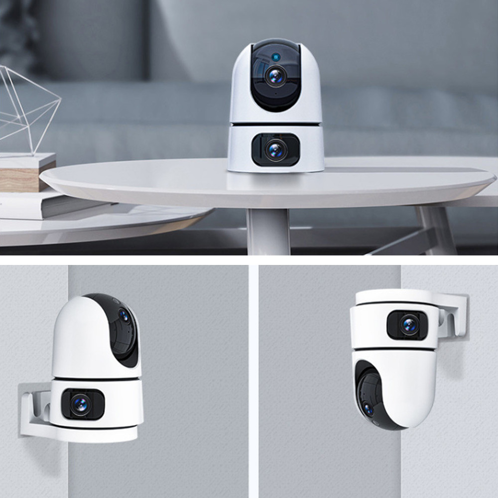 Dual-Lens Indoor WiFi PTZ Camera--7