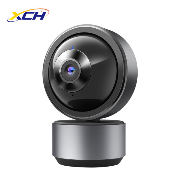 Mini Indoor WiFi PTZ Security Camera: Smart Home WiFi Camera, Indoor HD Wireless Security Camera, WiFi Baby & Pet Monitoring Camera, Compact Indoor Surveillance Camera, Automatic Motion Tracking, Infrared Night Vision