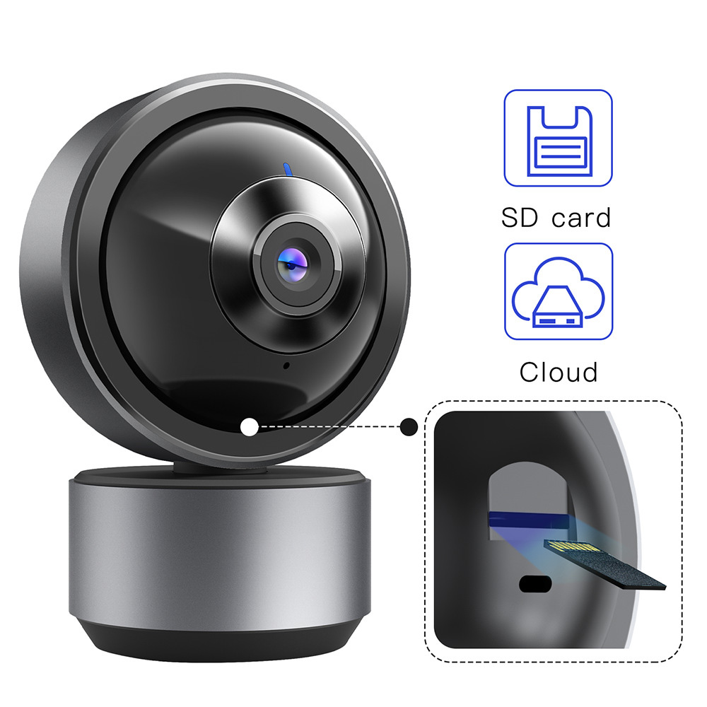 Mini Indoor WiFi PTZ Security Camera: Smart Home WiFi Camera, Indoor HD Wireless Security Camera, WiFi Baby & Pet Monitoring Camera, Compact Indoor Surveillance Camera, Automatic Motion Tracking, Infrared Night Vision Mini Indoor WiFi PTZ Security Camera: Smart Home WiFi Camera, Indoor HD Wireless Security Camera, WiFi Baby & Pet Monitoring Camera, Compact Indoor Surveillance Camera, Automatic Motion Tracking, Infrared Night Vision