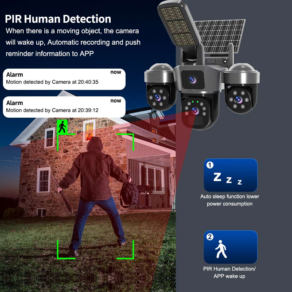 Solar-Powered-3-Lens-Security-Camera-with-LED-Street-Light--4