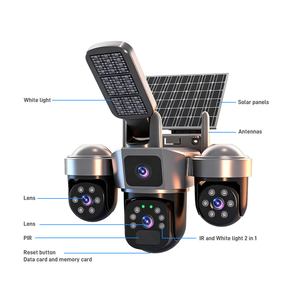Solar-Powered-3-Lens-Security-Camera-with-LED-Street-Light--7